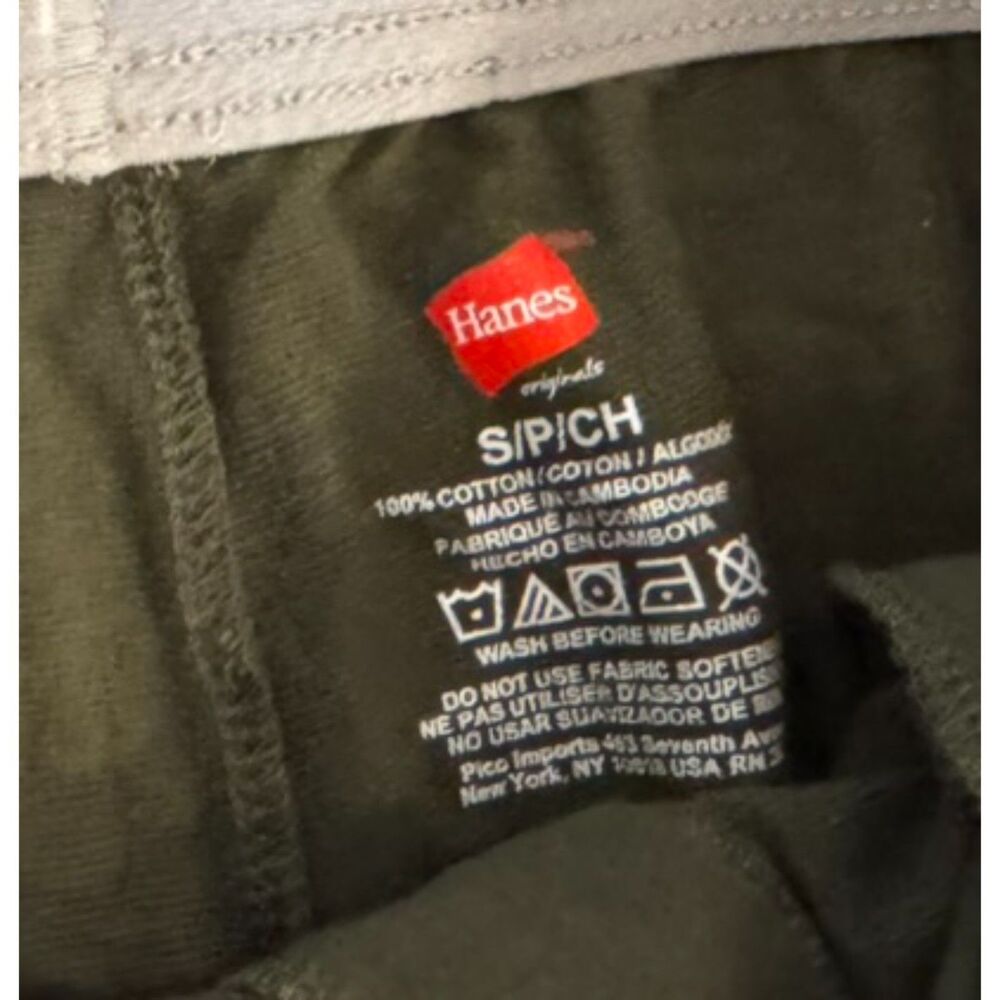 2-Pack Hanes Originals Men’s Small Navy Cotton Jersey Shorts New Without Tags